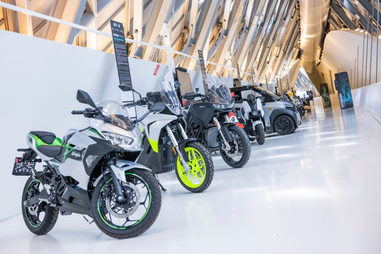 Electric motorcycles at MotoTech
